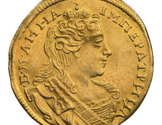 Планы: Золотые монеты в истории династии Романовых