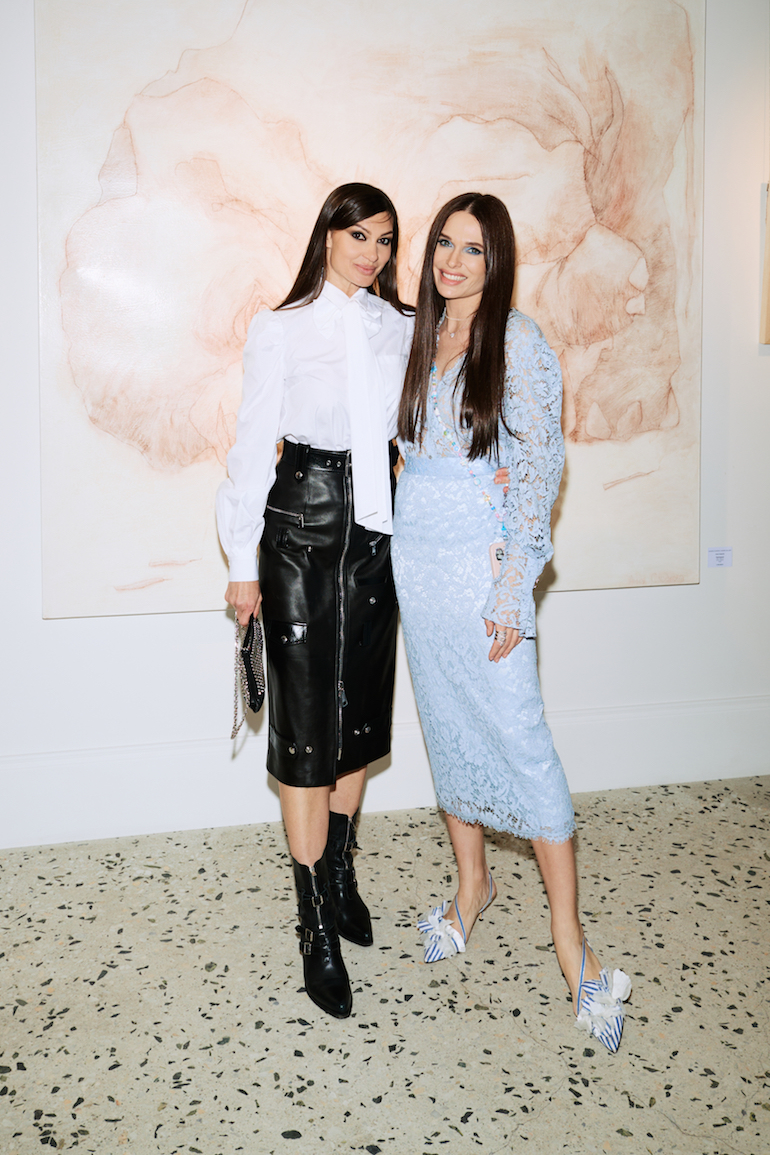 Ирина Йовович и Полина Аскери