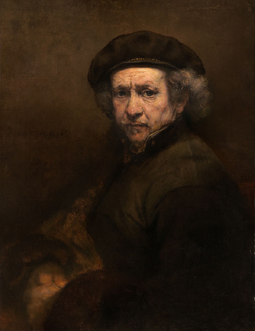 Рембрандт, Автопортрет